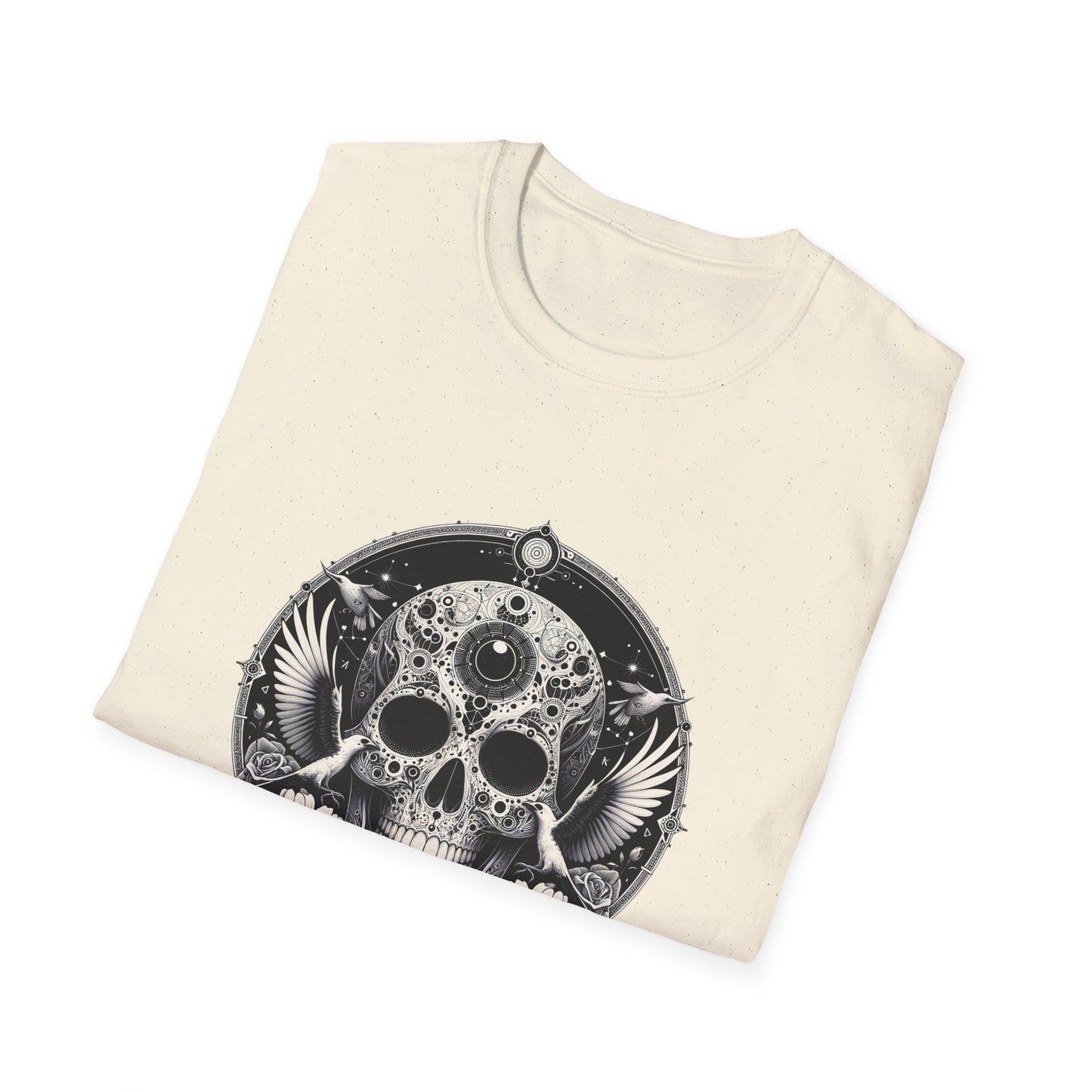 Day of the Dead Skull T-Shirt — Floral Calavera Graphic Tee
