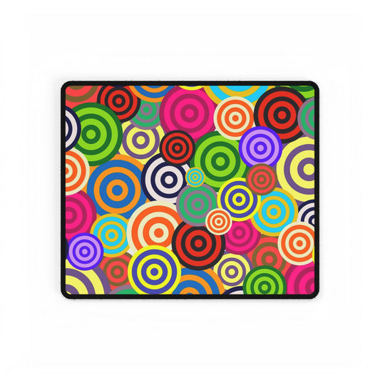 Colorful Abstract Desk Mat for Home Office, Desk Accessories, Work from Home Essentials, Gift for Students, Office Decor