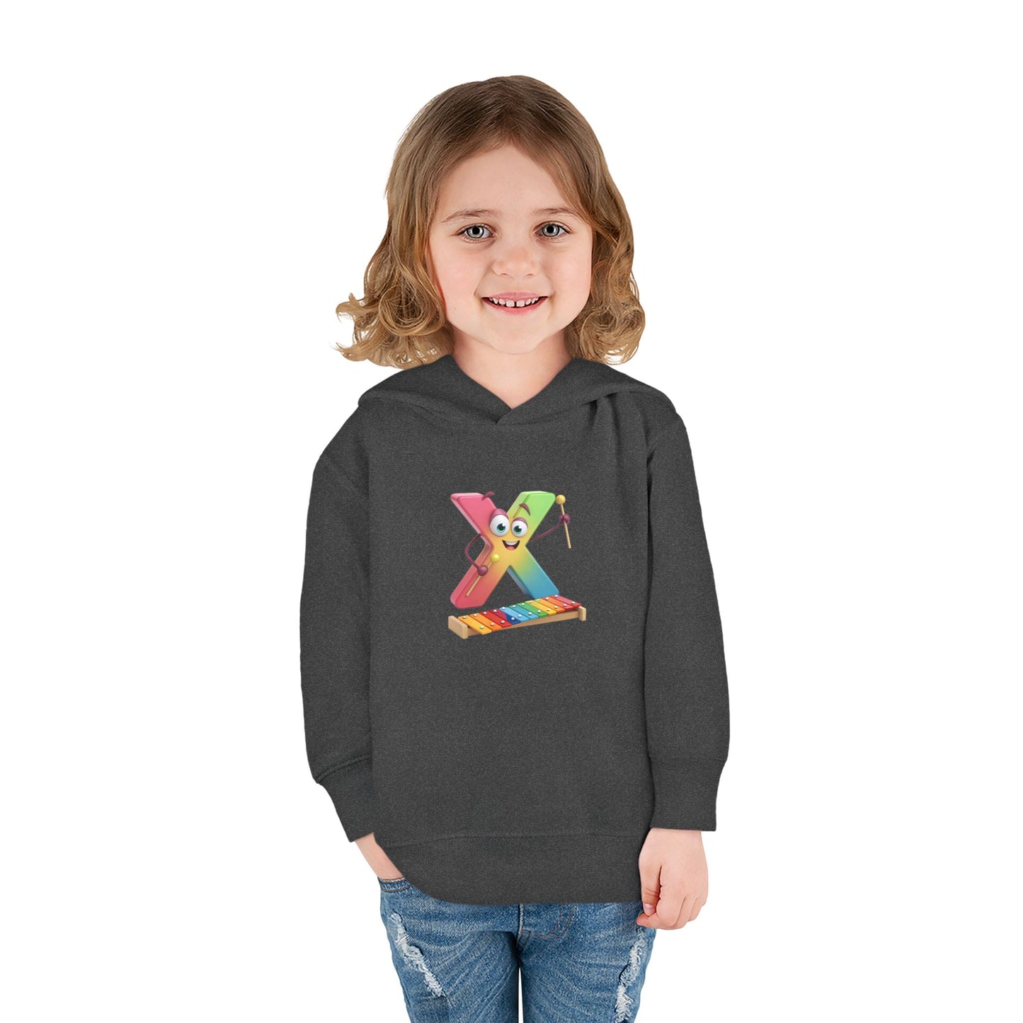 Colorful Toddler Fleece Hoodie with Fun Character, Kids Pullover, Children's Outerwear, Playful Hoodie for Kids, Gift for Toddlers