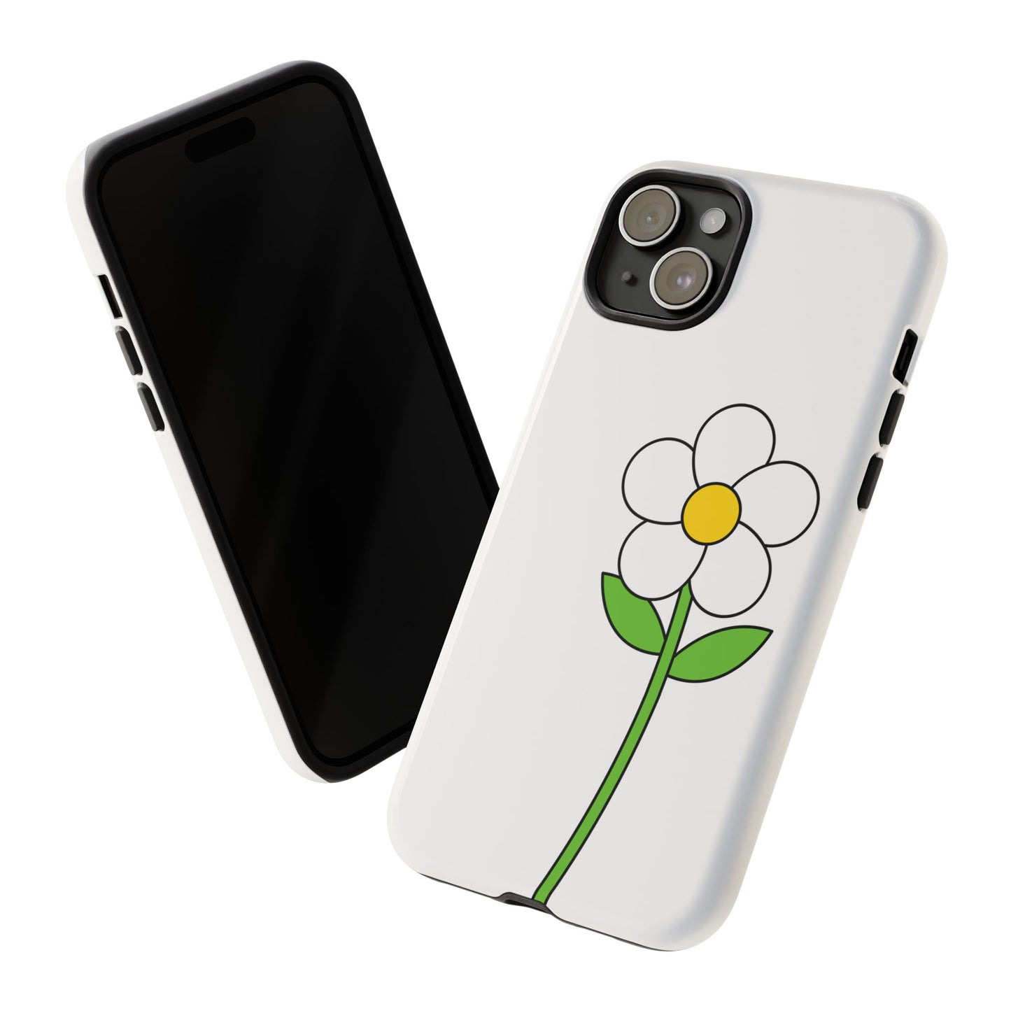 Floral Phone Case, Tough Cases with Flower Design, Cute Phone Accessory, Gifts for Her, Spring Decor, Unique Phone Cases