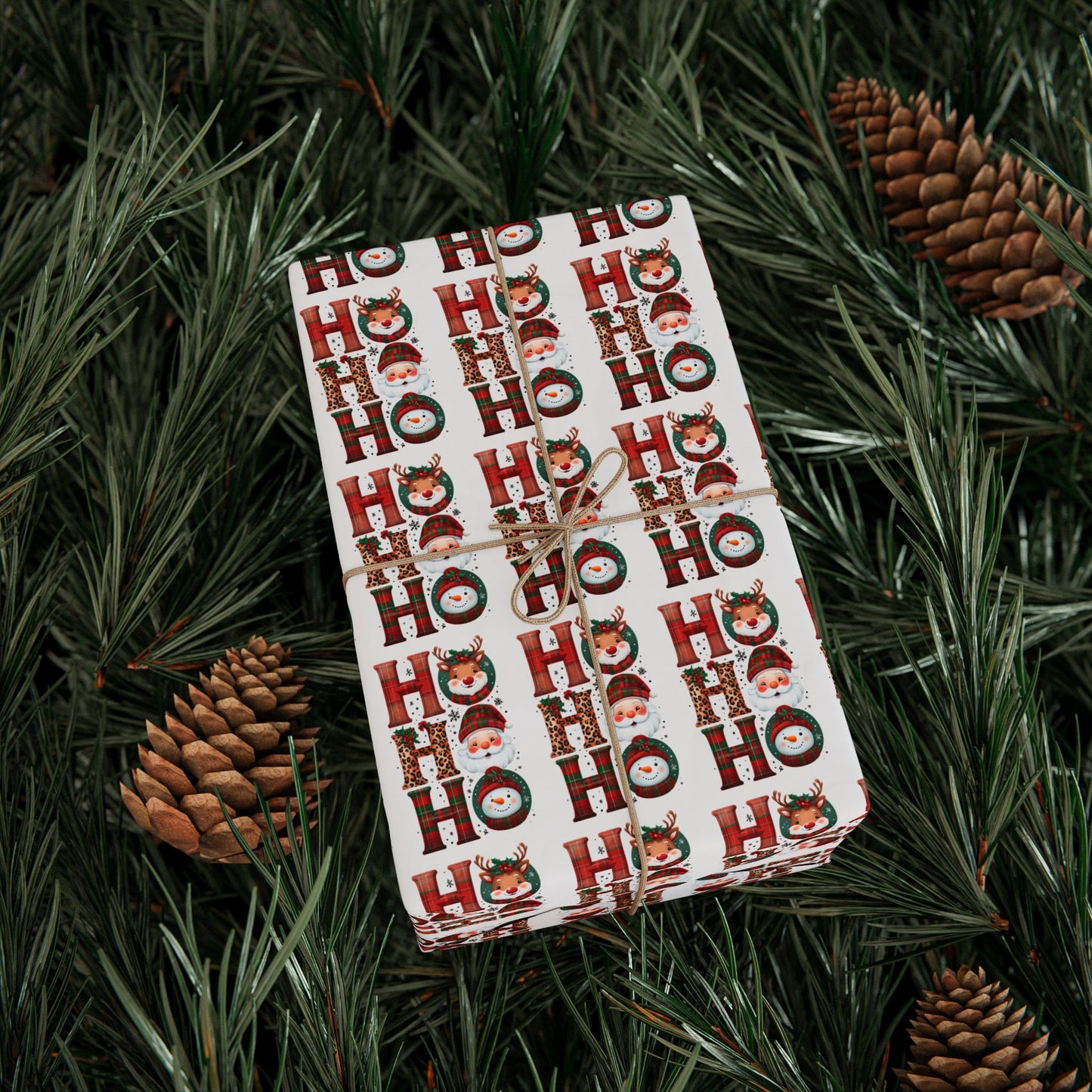 Festive Wrapping Paper, Holiday Gift Wrap, Christmas Wrap, Decorative Paper for Gifts, Seasonal Gift Wrap