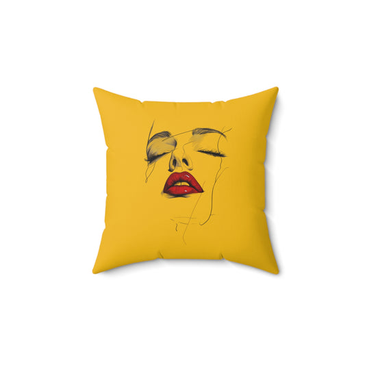 Chic Art Print Pillow, Decorative Throw Pillow, Modern Home Accent, Boho Room Decor, Gift for Art Lovers, Cozy Living Space