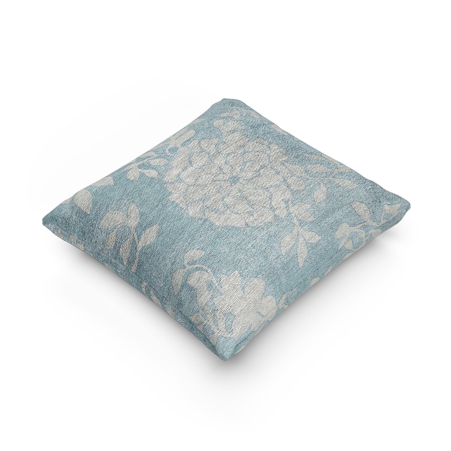 Elegant Woven Pillow - Floral Home Decor, Cozy Couch Cushion, Boho Accent Pillow, Living Room, Gift for Housewarming