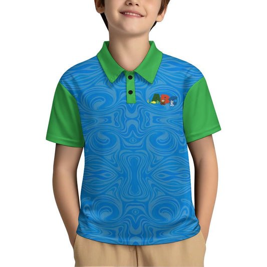 ABC Kids' Button-Down Polo Shirt