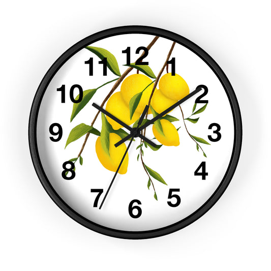Wall Clock Lemons
