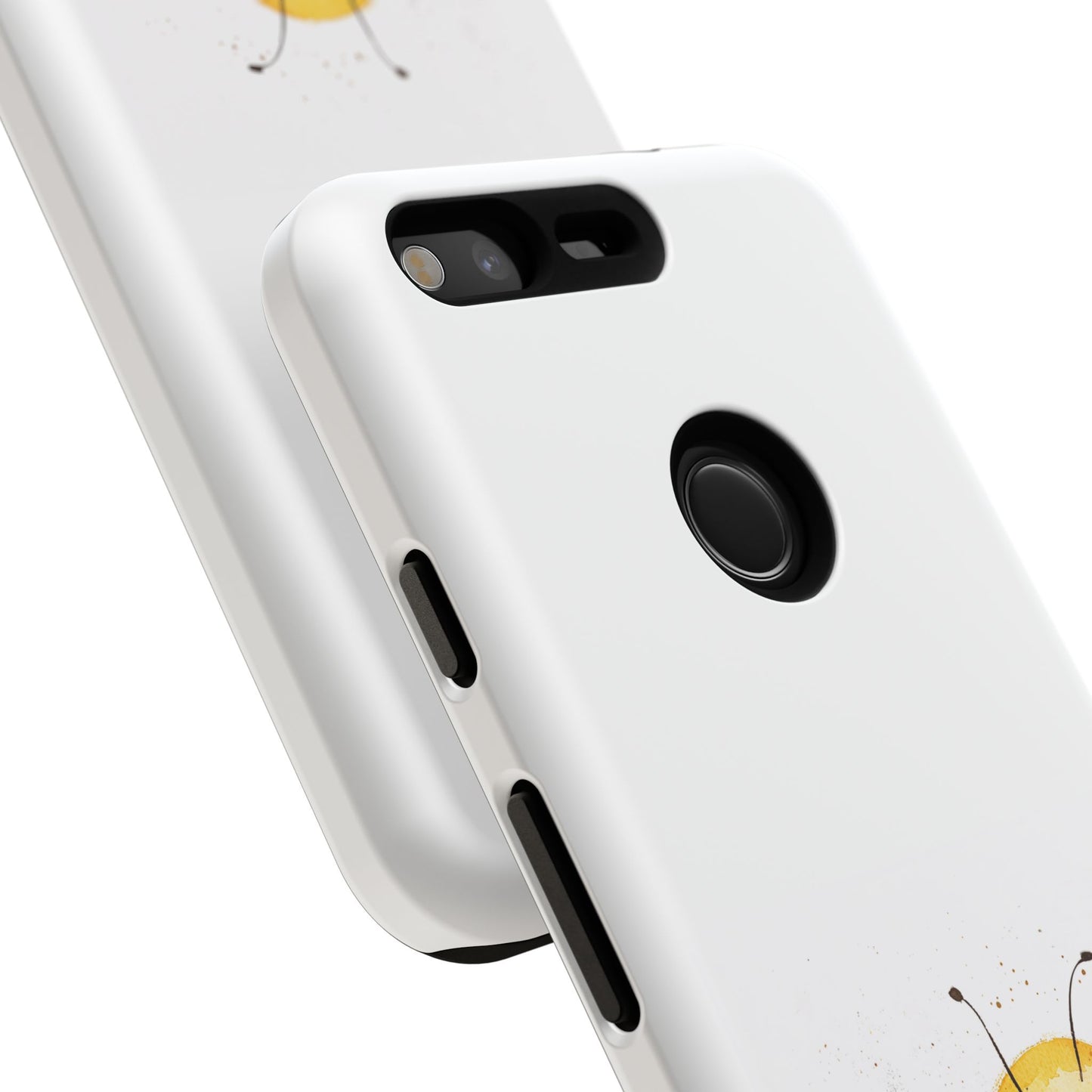 Bee Phone Case, Cute Bee Design, Tough Phone Cover, Gift for Nature Lovers, Floral Bee Mobile Case, Bee-themed Accessory