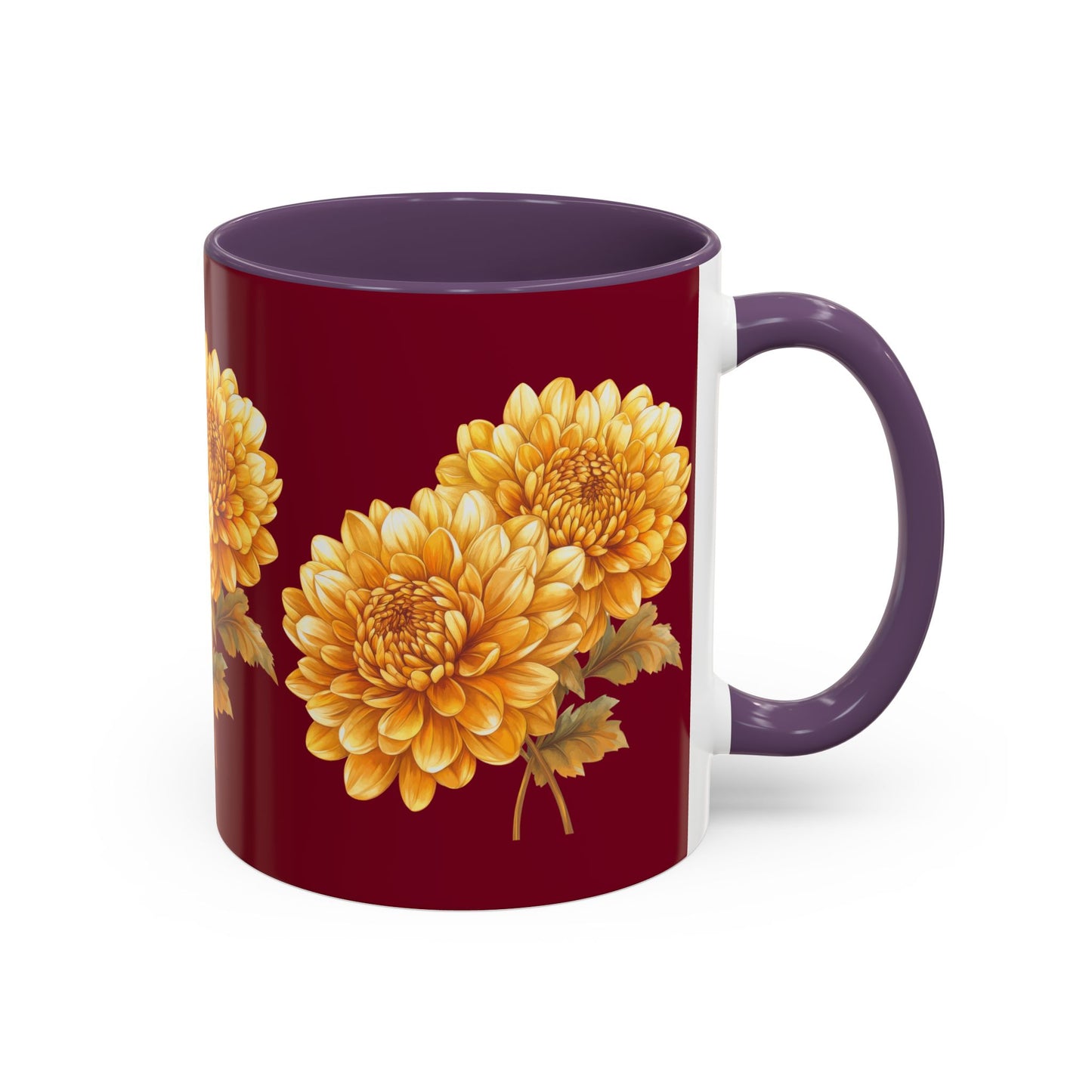 Beautiful Floral Accent Coffee Mug | Perfect Gift for Flower Lovers, Home Decor, Cozy Vibes, Mother’s Day, and Birthdays