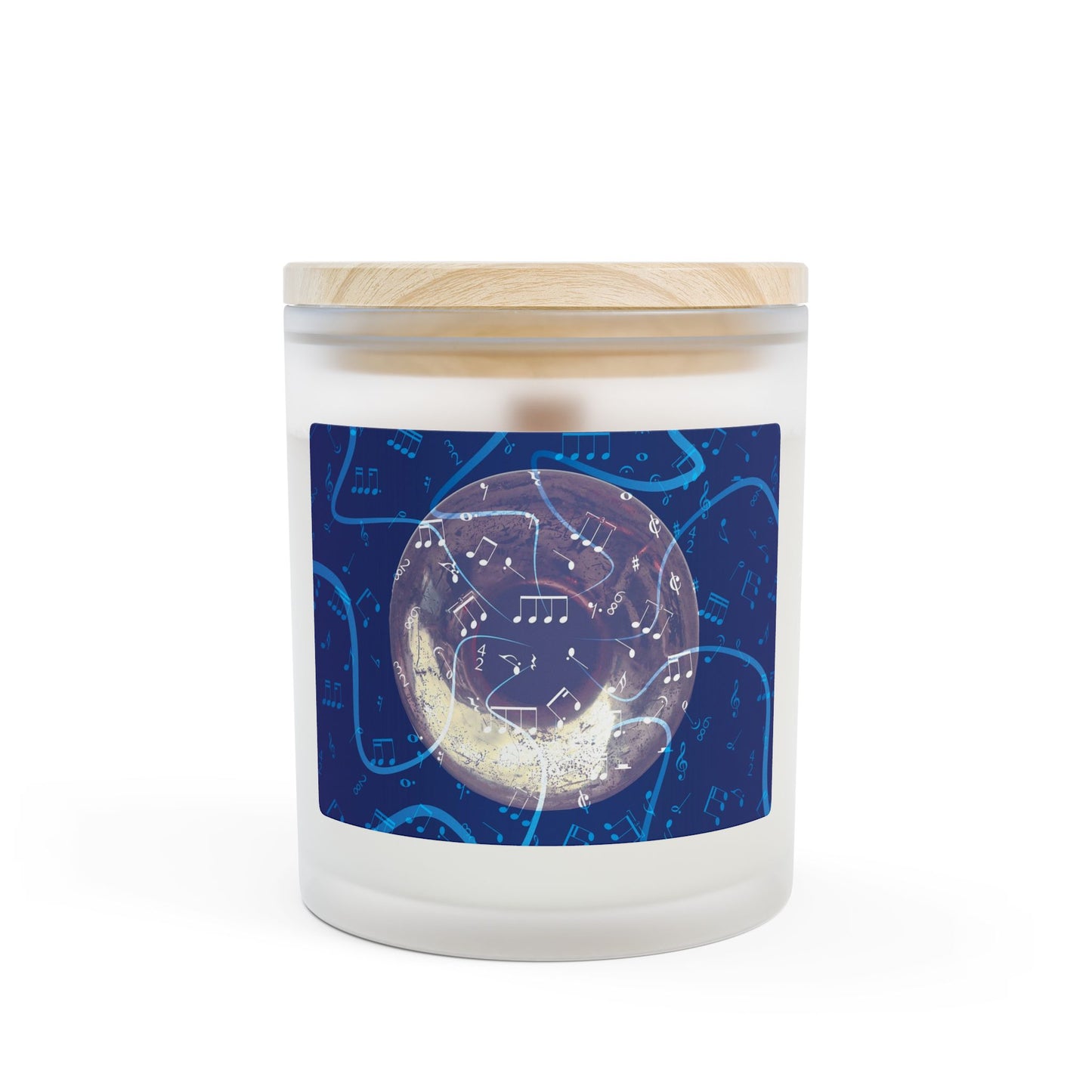 Celestial Frosted Glass Candle, Aromatherapy Gift, Starry Night Decor, Scented Candle for Home, Meditation, Relaxation