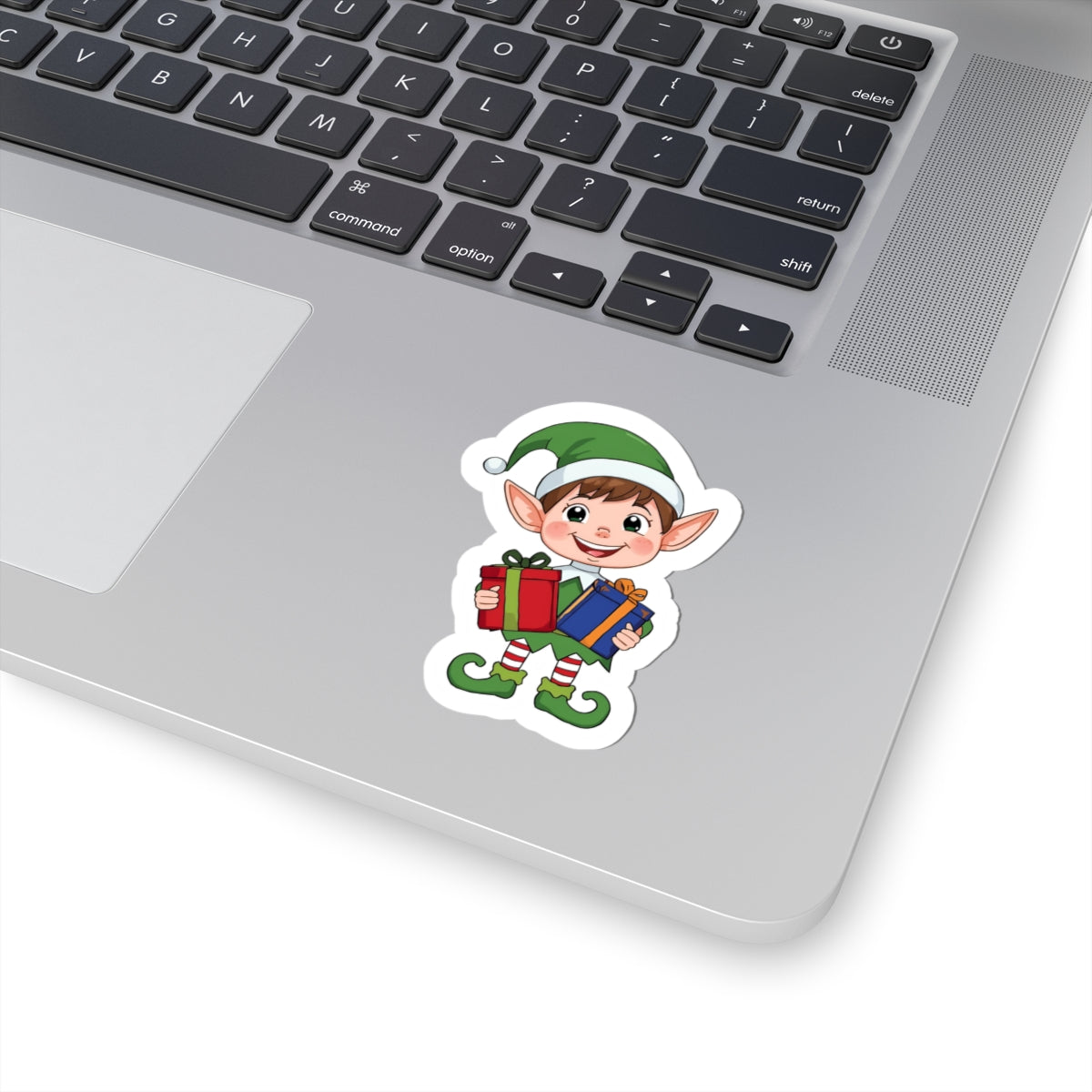 Whimsical Elf Stickers - Perfect for Christmas Decor, Gift Wrapping, Scrapbooking, Holiday Cards, Kid-Friendly Crafts
