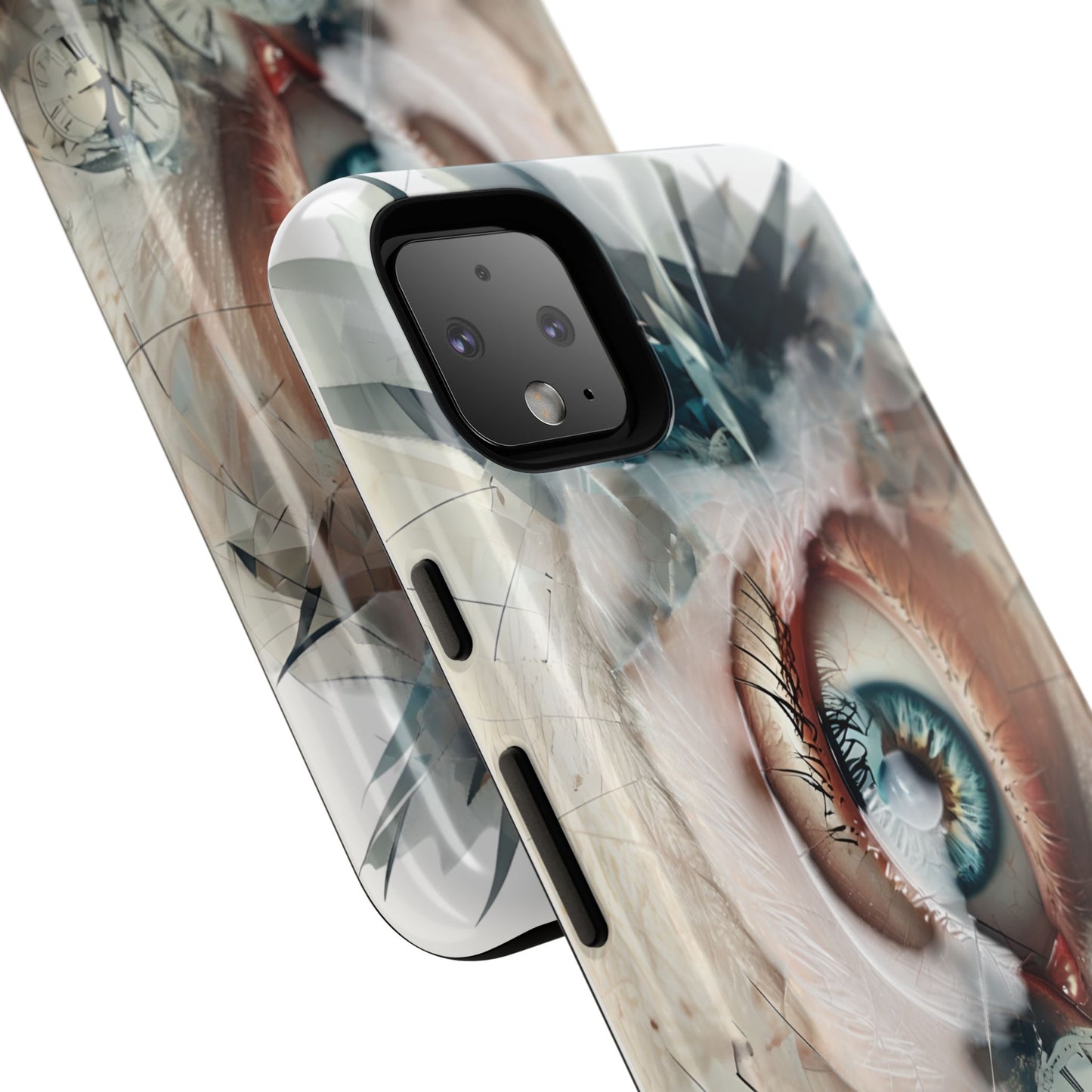 Artistic Eye Phone Case, Unique Smartphone Cover, Whimsical Gift for Art Lovers, Trendy Tech Accessory, Birthday Present, Holiday Gift