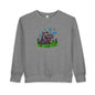 Toddler Hippo Sweatshirt, Cute Animal Apparel, Kids' Gift Idea, Birthday Present, Playful Toddler Clothes, Animal Lover Sweatshirt