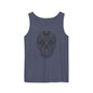 Skull Design Tank Top - Unisex, Cotton Muscle Tee for Festivals