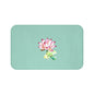 Lotus Flower Bath Mat, Spa Decor, Bathroom Accessory, Floral Bath Rug, Zen Home Gift, Relaxation Themed
