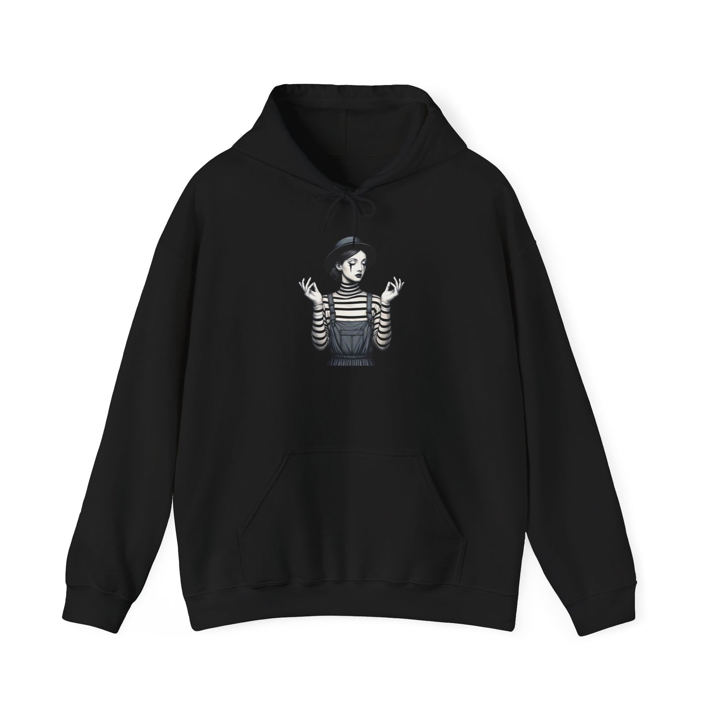 Chic Graphic Hooded Sweatshirt for Trendy Mischief Lovers, Cozy Unisex Pullover, Great for Gifting, Weekend Outfits, [...]