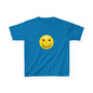 Kids Smiley Face Tee - Fun Cotton Shirt for Kids, Perfect for Birthdays, Casual Outfits, Positive Vibes, Gifts