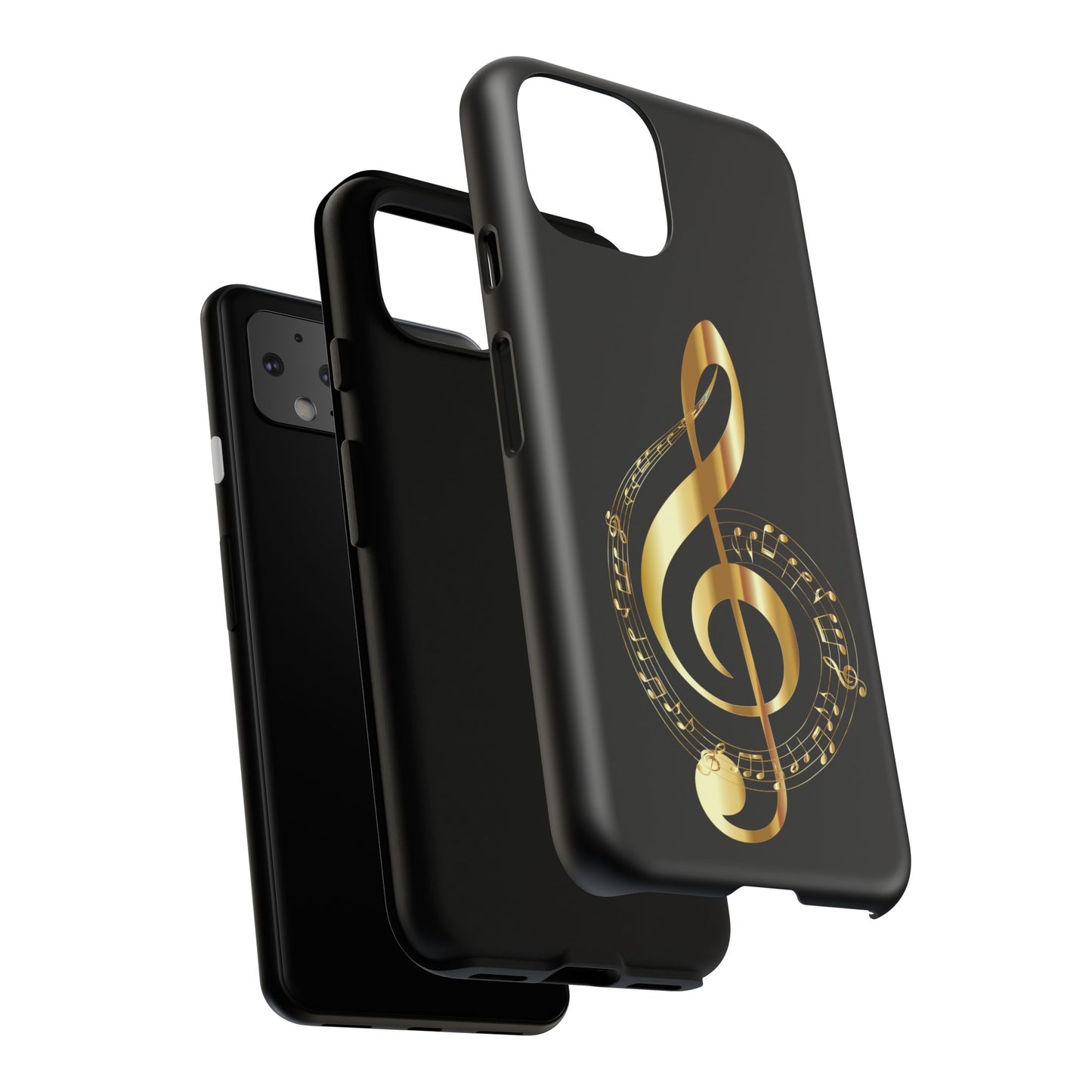 Tough Cases black gold musical Note