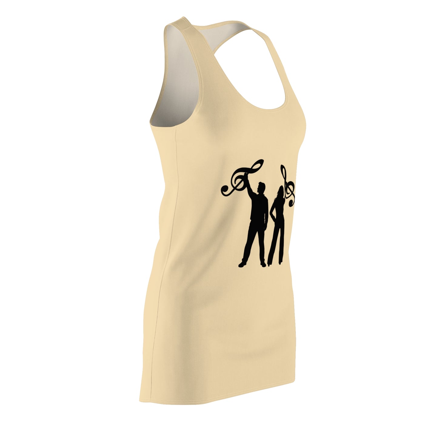Women's Cut & Sew Racerback Dress (AOP)