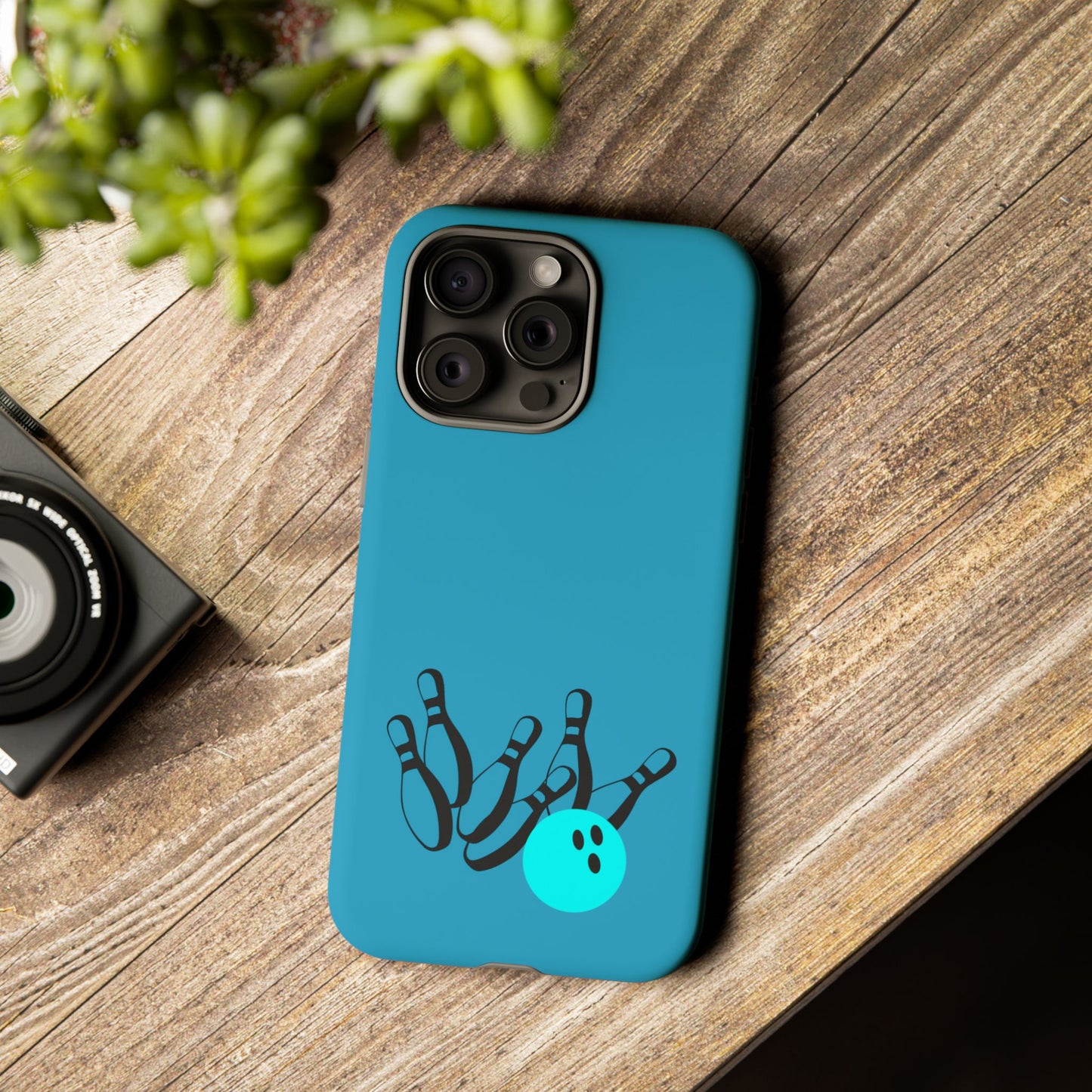 Bowling Phone Case, Tough Cases for Bowling Enthusiasts, Fun Gift for Bowlers, Unique Phone Accessory, Sports Themed Cases
