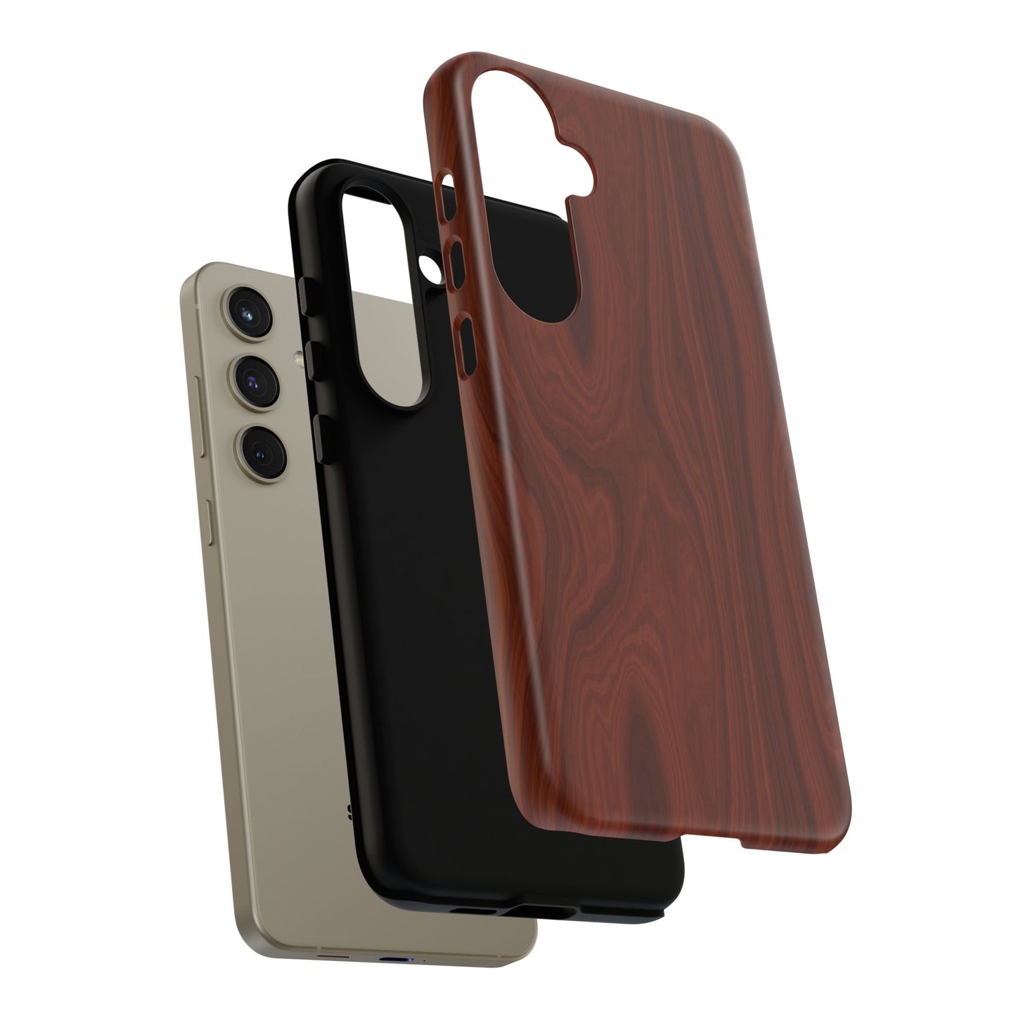 Wood Grain Phone Case, Natural Look, Tough Cases, Durable Protection, Unique Gift for Him or Her, Stylish Accessory