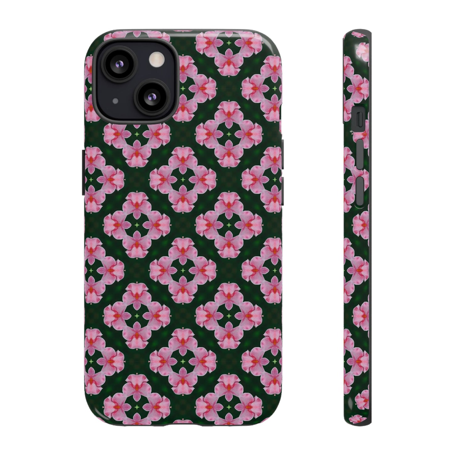 Tough Cases - Floral Phone Case, Stylish Protective Cover for Women, Gift Idea for Birthdays, Unique Floral Design, Trendy Tech Accessory
