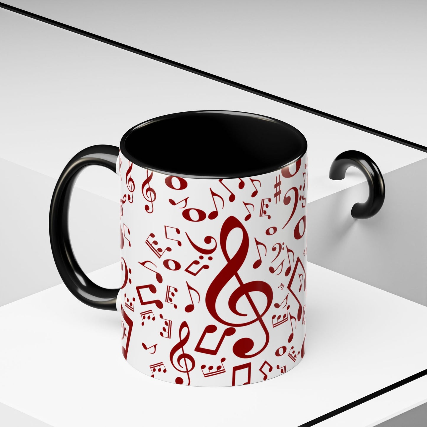 Musical Accent Mug - Perfect for Music Lovers, Gifts for Musicians, Coffee Lover's Essential, Singing Inspiration, Music-Themed [...]
