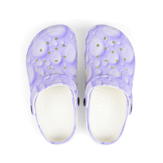 Whimsical Kid's EVA Clogs - Fun Bubble Design for Summer Play, Pool Days, Beach Trips, Birthday Gifts, or Outdoor Adventures