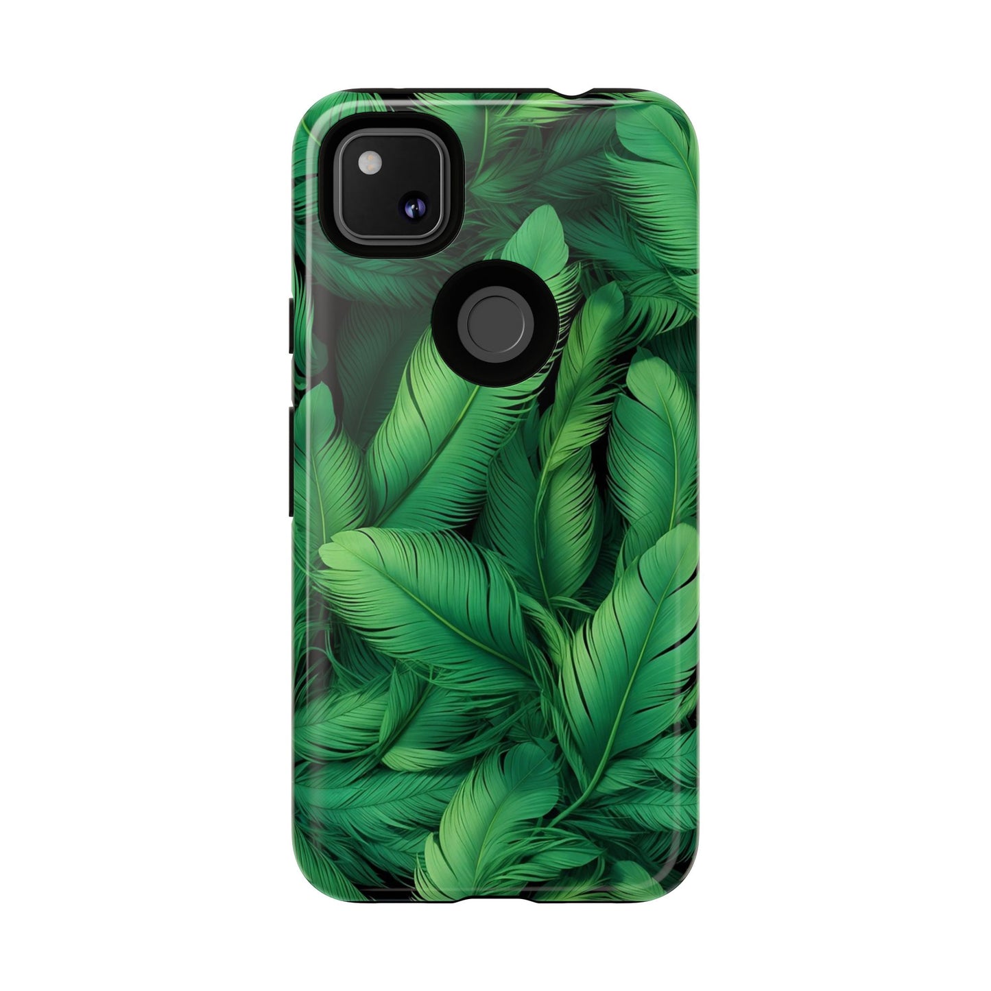 Tough Cases - Tropical Leaf Phone Case, Nature-inspired, Phone Accessory, Gift for Her, Jungle Theme, Eco-Friendly