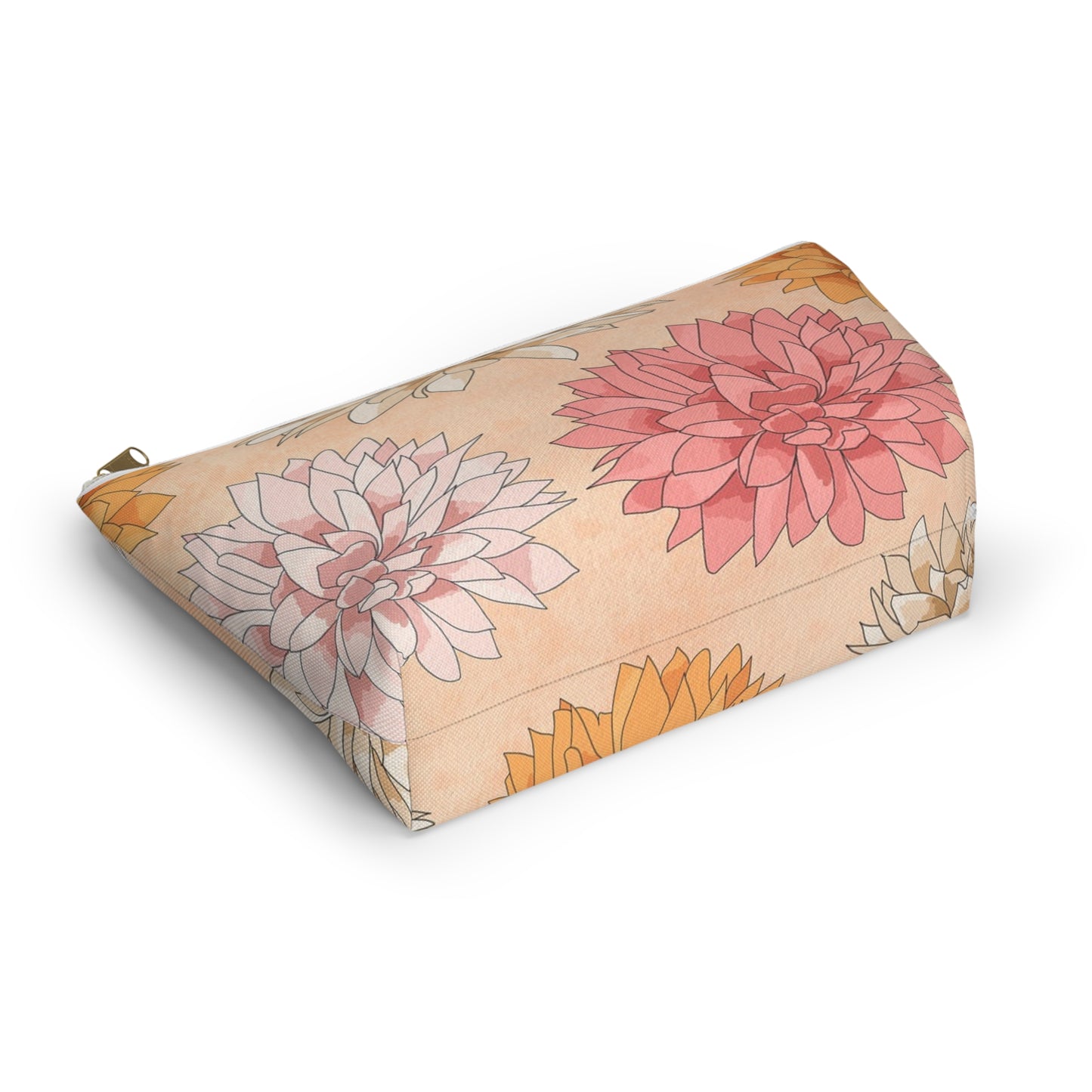 Floral Accessory Pouch - Versatile Cosmetic Bag, Travel Organizer, Gift for Her, Makeup Storage, Stylish Pencil Case
