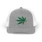 Cannabis Leaf Snapback Trucker Cap | Stylish Hat for Weed Enthusiasts | Perfect for Festivals, Parties, Gifts, and Outdoor Adventures