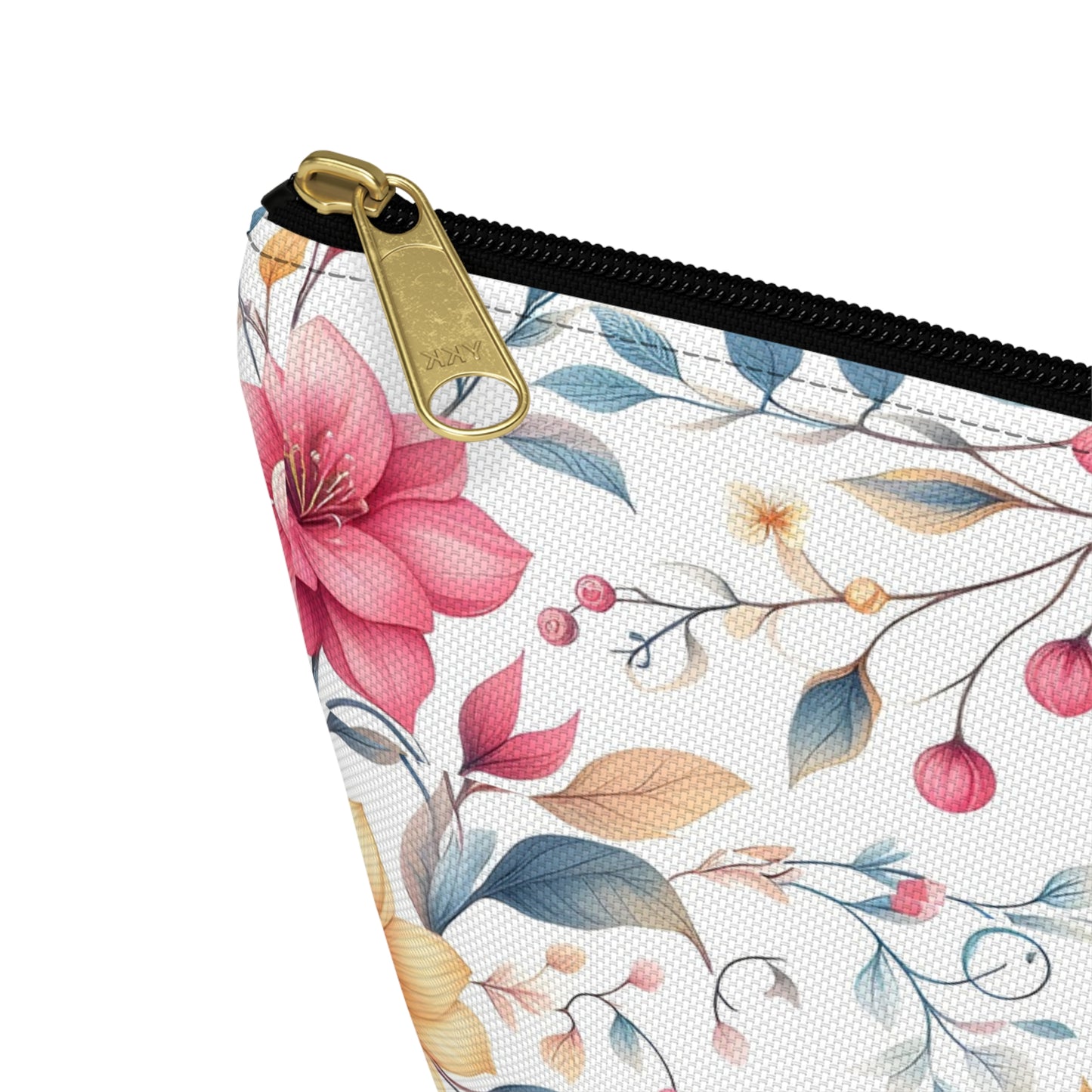 Floral Accessory Pouch