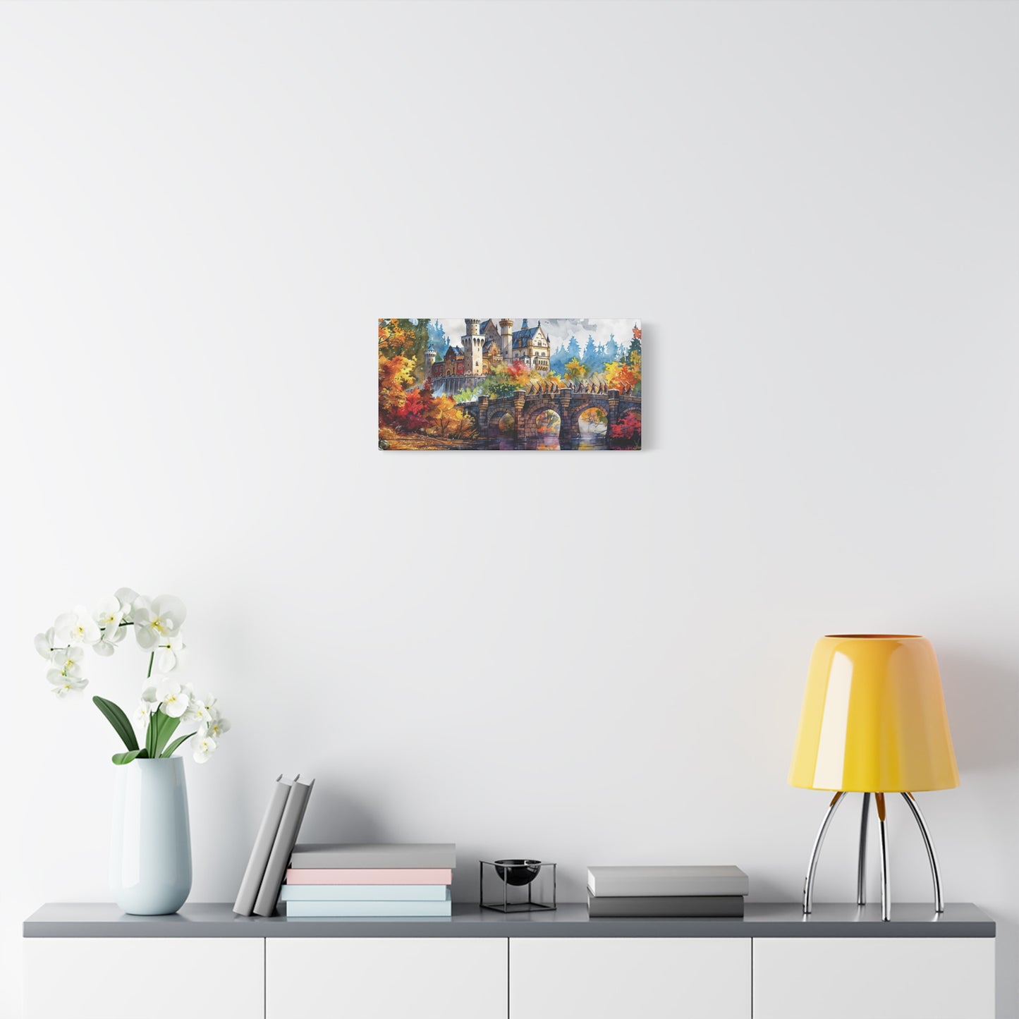 Matte Canvas, Stretched, 1.25" - Castle