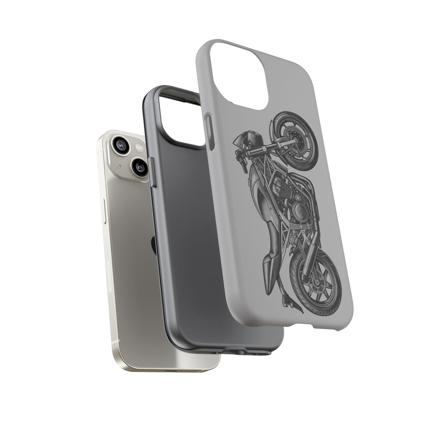 Motorcycle Phone Case - Tough Cases - Biker Gift, Motorcycle Lover, Custom Phone Cover, Unique Biker Accessory