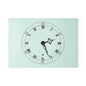 Elegant Clock Design Glass Cutting Board Unique Kitchen Decor, Gift for Home Chefs, Wedding Registry,