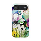 Floral Watercolor Magnetic Phone Case — Impact‑Resistant Protective Cover