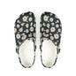 Daisy Print Foam Clogs/ Croc — Comfortable Floral Garden Shoes