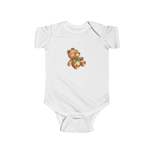 Cute Bear Infant Bodysuit, Adorable Baby Outfit, Perfect for Baby Showers, Newborn Gift, Cute Baby Clothes, Baby Clothes with Bear Design