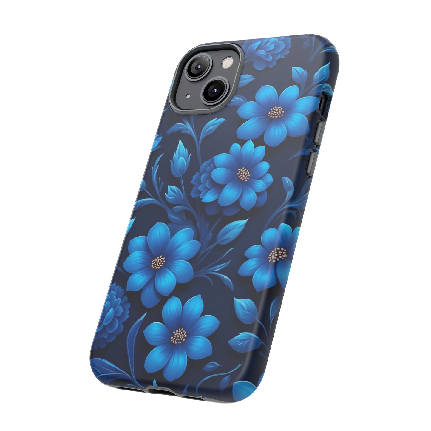 Tough Cases: Floral iPhone Case, Vibrant Phone Cover, Flower Patterned Case, Protective Floral Design, Spring Gift Idea