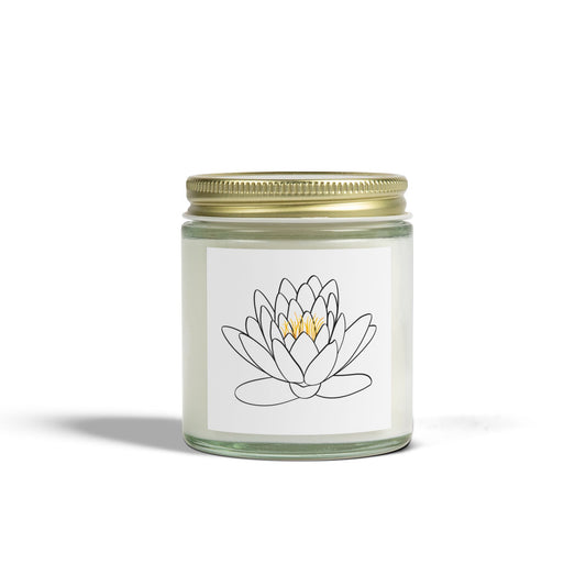 Scented Candle Gift Set, Aromatherapy Candles for Relaxation, Eco-Friendly Coconut Apricot Wax for Meditation, Wedding Favors, Home Decor