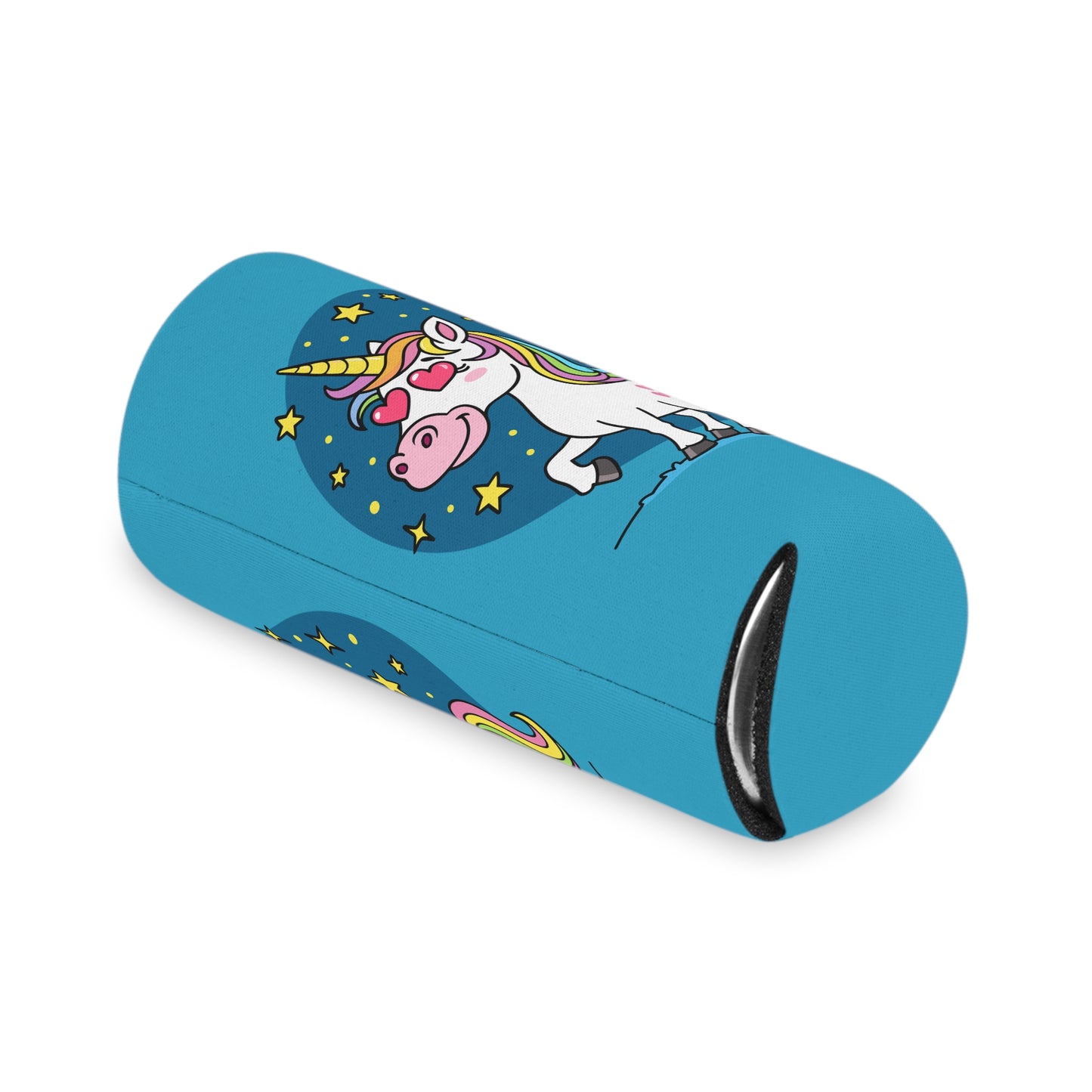 Whimsical Unicorn Can Cooler - Fun Drink Insulator for Parties, Birthdays, Summer BBQs, Magical Celebrations, Gift for Unicorn Lovers