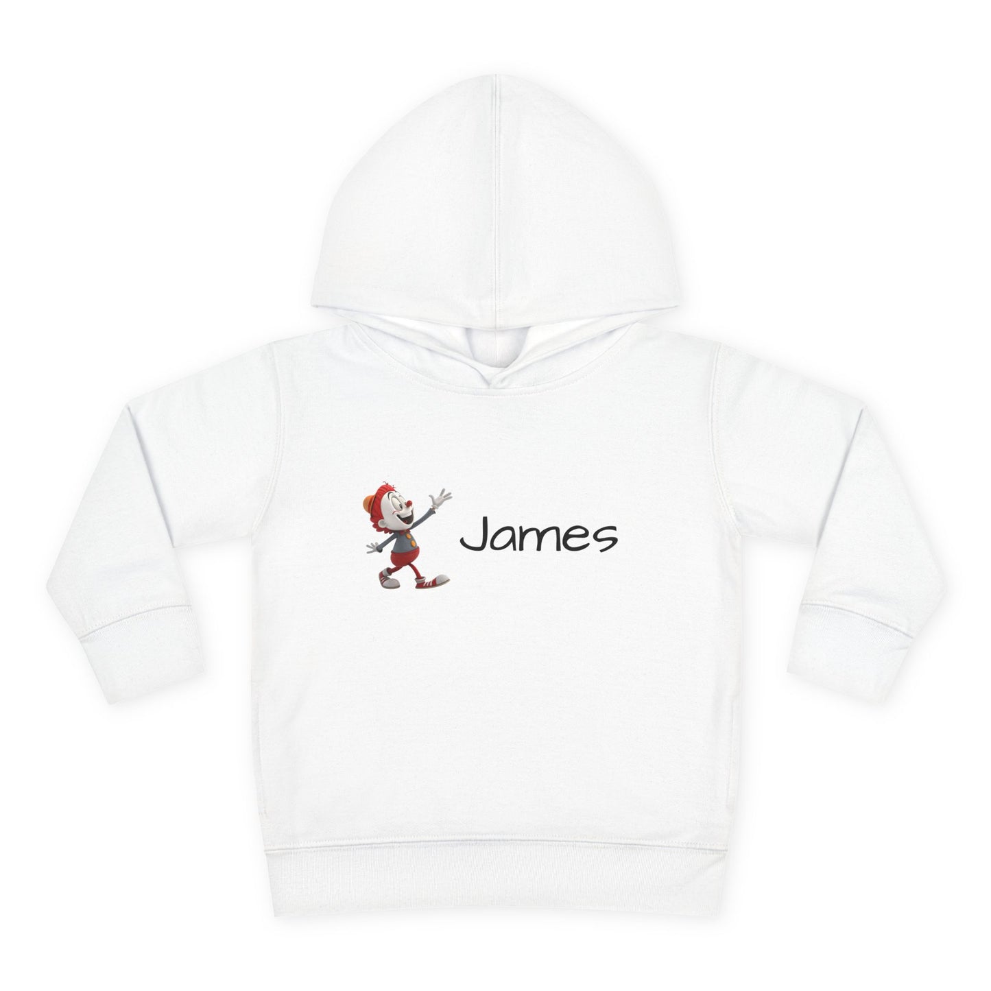 Personalized Toddler Hoodie with Customizable Name, Cozy Kids Pullover, Great for Birthdays, Playdates, Holidays, Gift Idea
