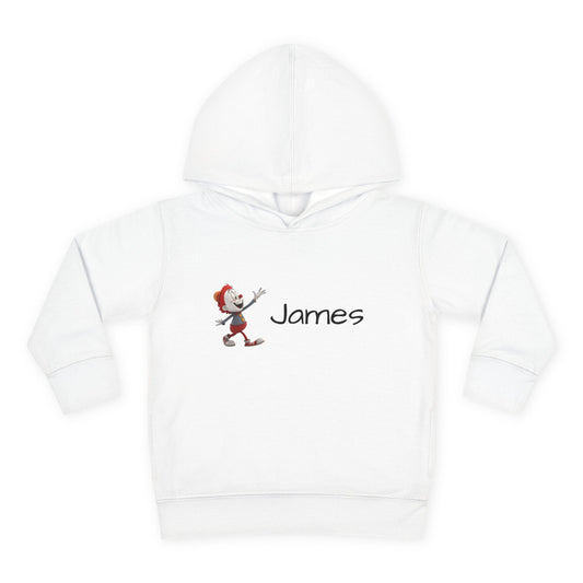 Personalized Toddler Hoodie with Customizable Name, Cozy Kids Pullover, Great for Birthdays, Playdates, Holidays, Gift Idea