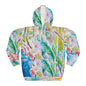 Vibrant Abstract Unisex Pullover Hoodie, Colorful Art Hoodie, Perfect for Casual Outfits, Unique Gift, Cozy Layering