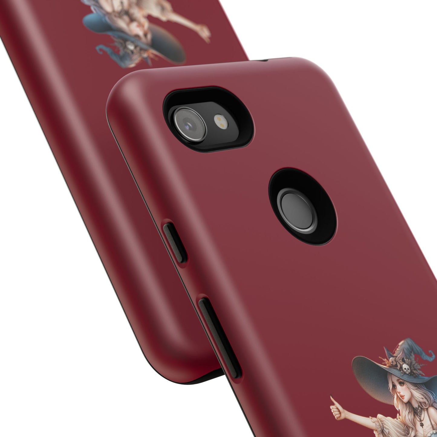 Witchy Phone Case - Magical, Durable - Halloween Gift, Cosplay Accessory, Cute Witch Design