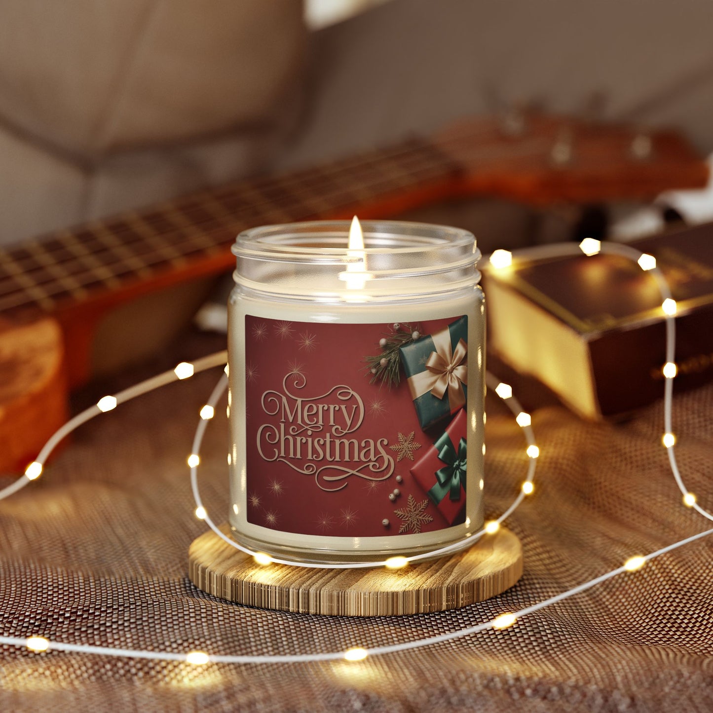 Scented Candles, Coconut Apricot Wax (4oz, 9oz)