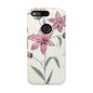 Floral Phone Case with Elegant Pink Lilies, Cute Floral Accessories, Phone Protection, Gift for Her, Stylish Cell Phone Cover