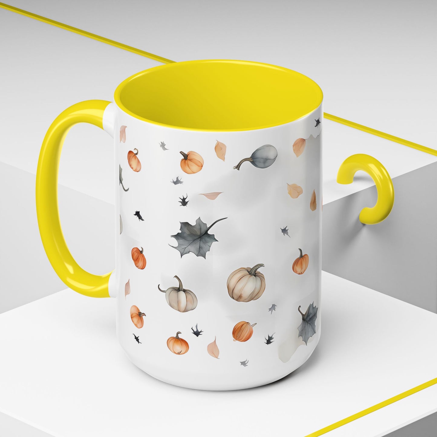 Autumn Harvest Coffee Mug - Fall Decor, Seasonal Kitchenware, Pumpkin Lovers Gift, Cozy Sip, Thanksgiving, Halloween