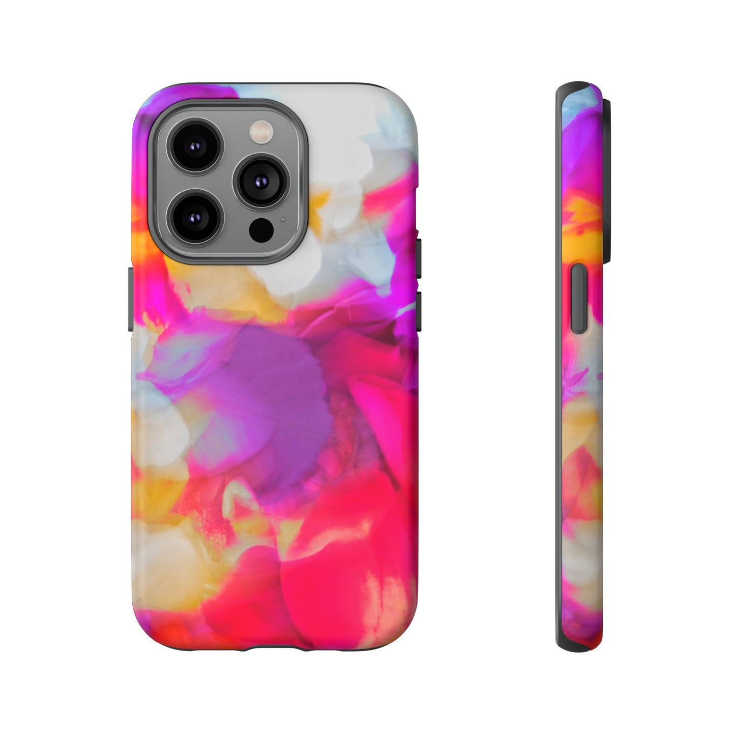Floral Phone Case: Stylish Art for Your Device, Tough Cases, Gift for Her, Flower Print, Trendy Accessories, Phone Protection