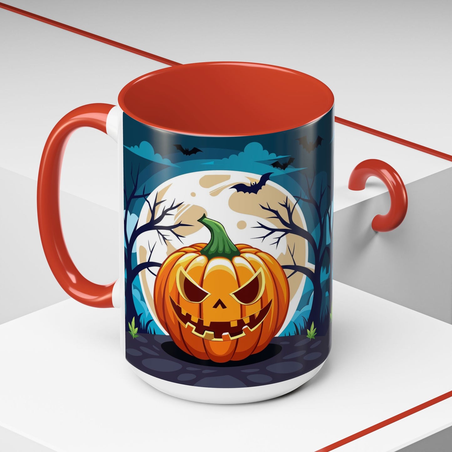 Accent Coffee Mug (11, 15oz) Halloween