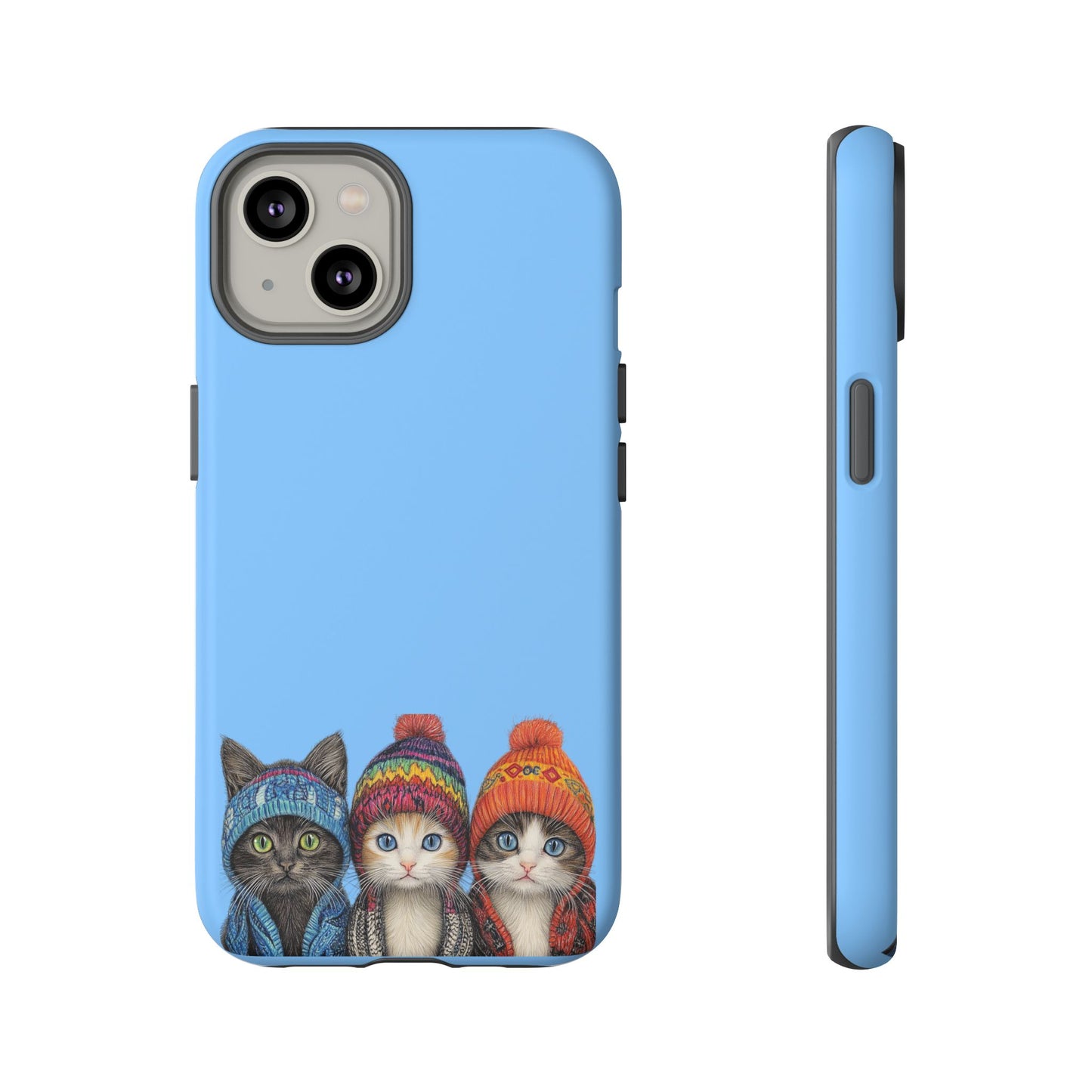 Cat-Themed Phone Case, Cute Cat Cases for Cat Lovers, Gifts for Cat Owners, Fun Cat Accessories, Holiday Present for Pet Lovers