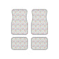 Car Mats (Set of 4) Floral